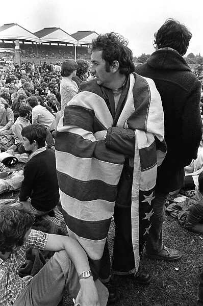 Van Morrison Concert Balmoral Northern Ireland June 1980 Gerald Hackett dressed in