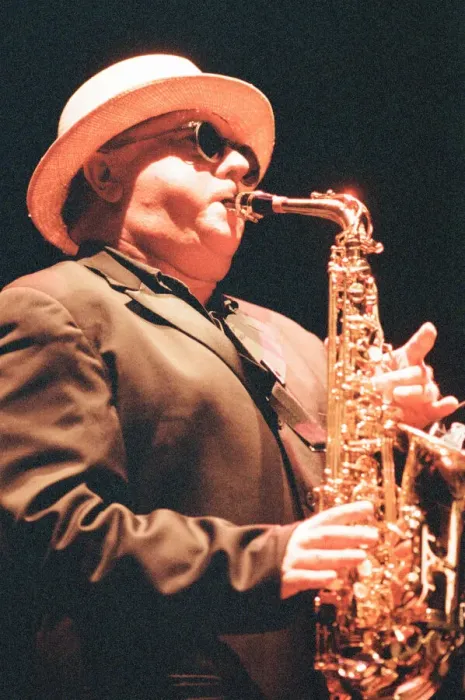 Framed Print : Van Morrison in concert at St Davids Hall, Cardiff, Wales, Friday 1st September 1995