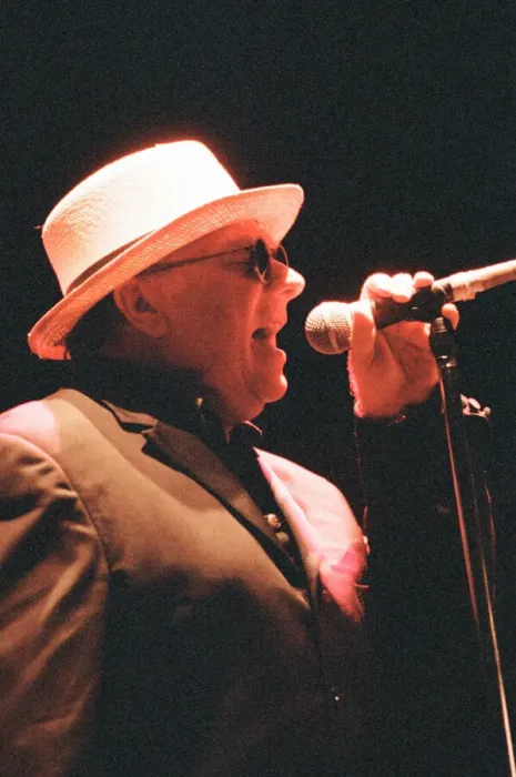 Framed Print : Van Morrison in concert at St Davids Hall, Cardiff, Wales, Friday 1st September 1995