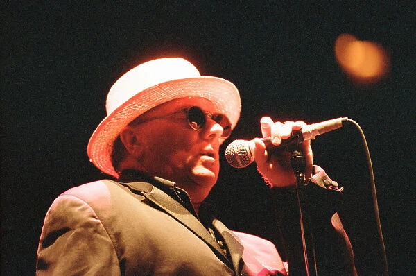 Van Morrison in concert at St Davids Hall, Cardiff, Wales, Friday 1st September 1995