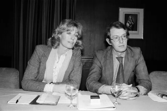 Framed Print : Vanessa Redgrave and brother Corin Redgrave held a press conference to outline their