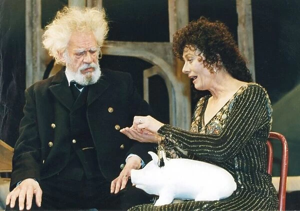 Vanessa Redgrave and Paul Schofield in Heartbreak House by George Bernard Shaw at Theatre