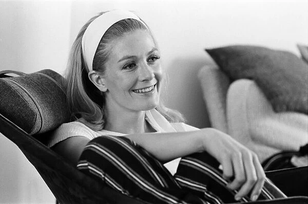 Vanessa Redgrave photographed for a Donald Zec feature. 2nd May 1966