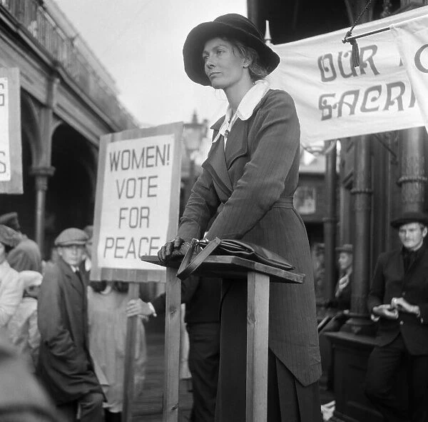 Vanessa Redgrave plays the part of Sylvia Pankhurst in the film Oh