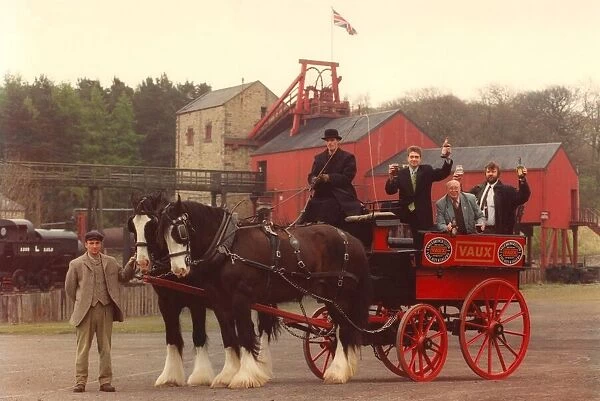 The Vaux carriage which has been donated to Beamish Museum
