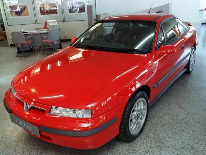 Framed Print : VAUXHALL CALIBRA, FOR ROAD RECORD