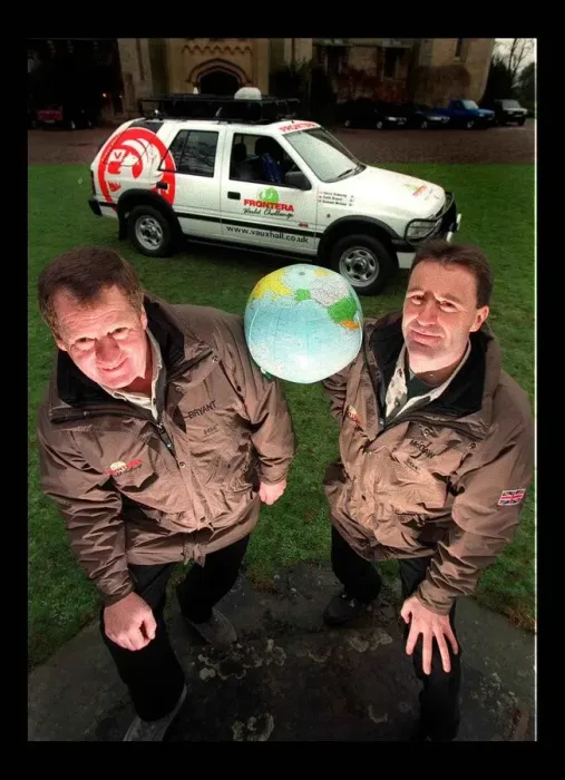 Framed Print : Vauxhall Frontera March 1998 World Challenge Team Colin Bryant and Graham McGraw