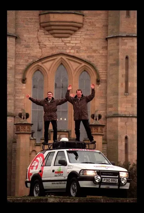 Framed Print : Vauxhall Frontera March 1998 World Challenge Team Colin Bryant and Graham McGraw