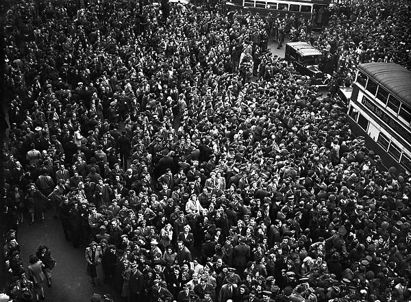 VE Day celebrations in Central London to mark the Allied victory in Europe at the end of