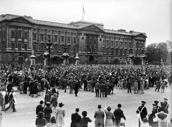 VE Day celebrations in London at the end of the Second