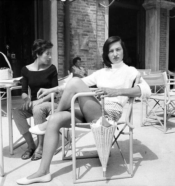 Venice Film Festival 1953. Italian actress Teresa Pellati. August 1953 D5369-015
