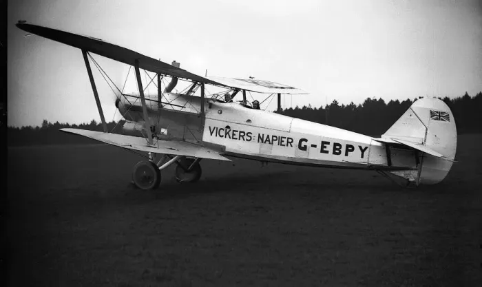 Framed Print : Vickers Napier Aircraft Australian flight April 1931