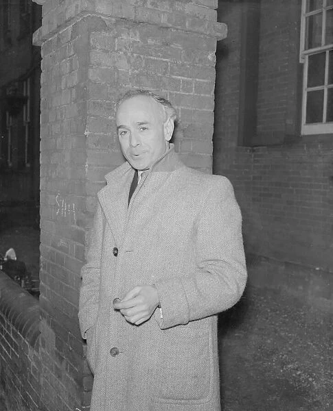 Vicki Martin Inquest 2nd March 1955 Peter Kafataris seen here in Maidenhead after