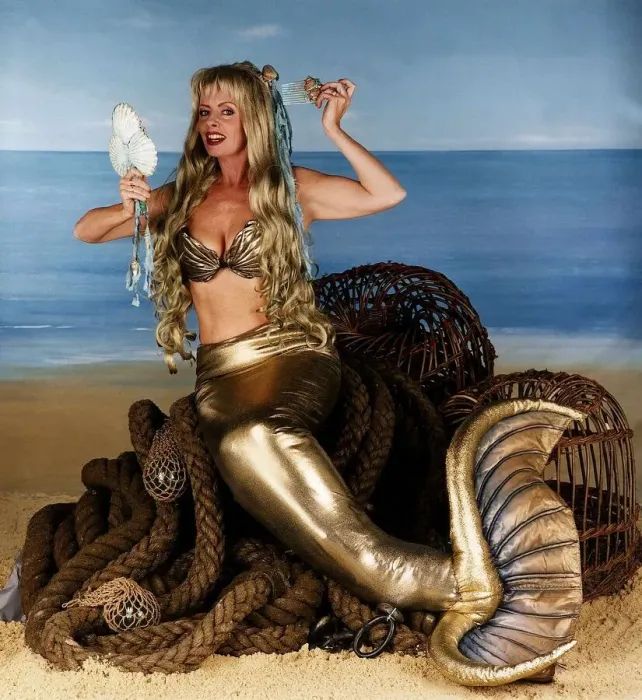 Framed Print : Vicki Michelle the actress from Allo Allo Mermaid Framed Print : Vicki Michelle the actress from Allo Allo Mermaid