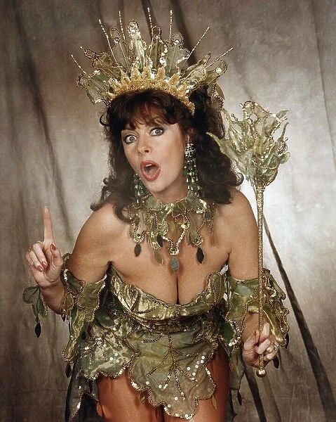 Vicki Michelle Actress In Pantomime'Jack And The Bean Stalk'