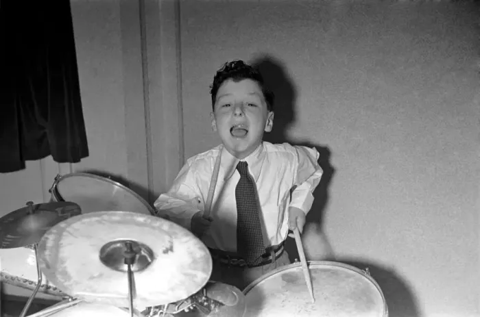 Framed Print : Victor Feldman Boy Drummer Circa. January 1938 OL305F-002 Framed Print : Victor Feldman Boy Drummer Circa. January 1938 OL305F-002