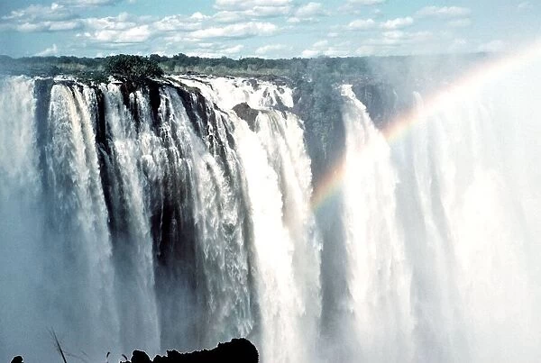 Victoria Falls on the Zambezi River in Zambia, Africa