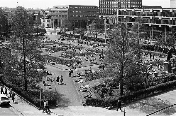 Victoria Square, Middlesbrough. 19th May 1980