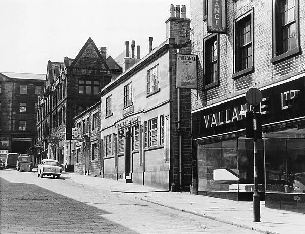 Victoria Street seen from Queen Street, Huddersfield Circa June 1965