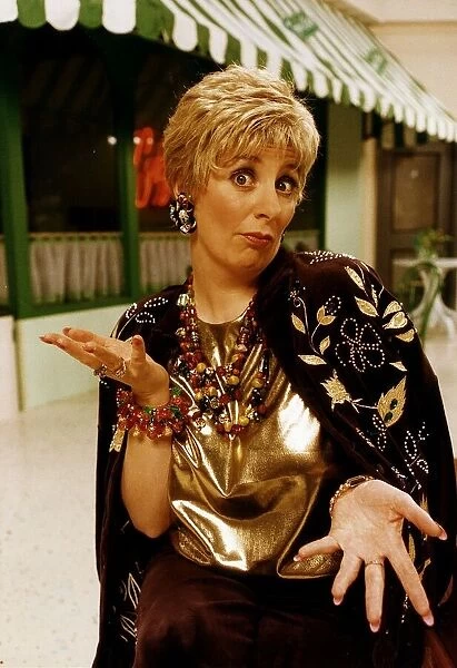 Victoria Wood Actress Comedien in TV Christmas speacial 'All Day Breakfast'