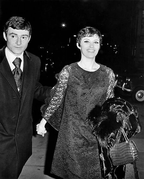 Vidal Sassoon and Beverly Adams last night. December 1966 P009678