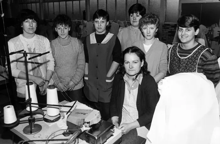 Framed Print : A video goody helped save 93 jobs and provide work for these lucky seven new Framed Print : A video goody helped save 93 jobs and provide work for these lucky seven new