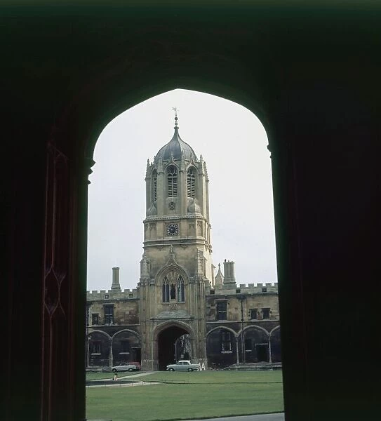 A view of Christ College in Oxford. January 1972