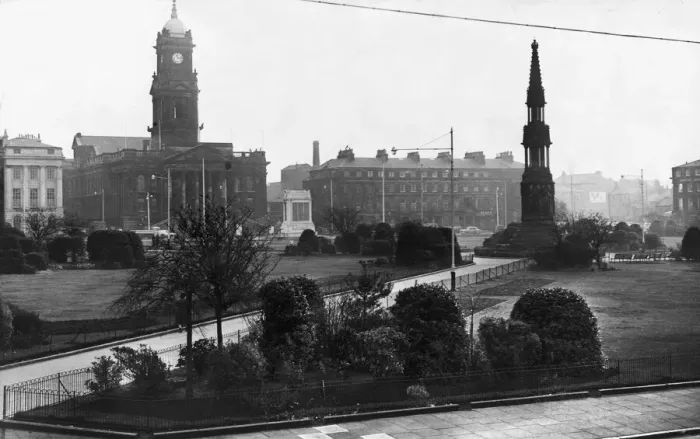 Framed Print : View of Hamilton Square, cornerstone for developments in Birkenhead, Wirral, Merseyside Framed Print : View of Hamilton Square, cornerstone for developments in Birkenhead, Wirral, Merseyside