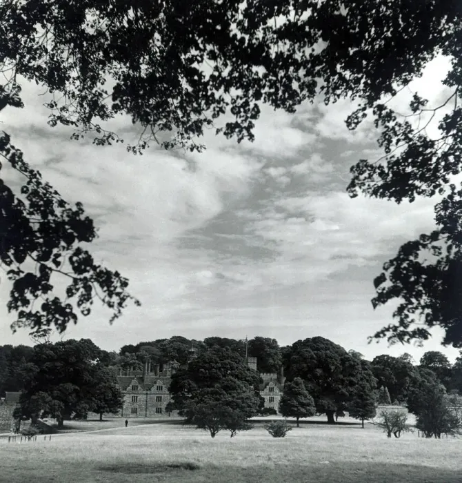 Framed Print : View of Knole House in the national trust owned Knole Park in Kent Circa 1950 Framed Print : View of Knole House in the national trust owned Knole Park in Kent Circa 1950