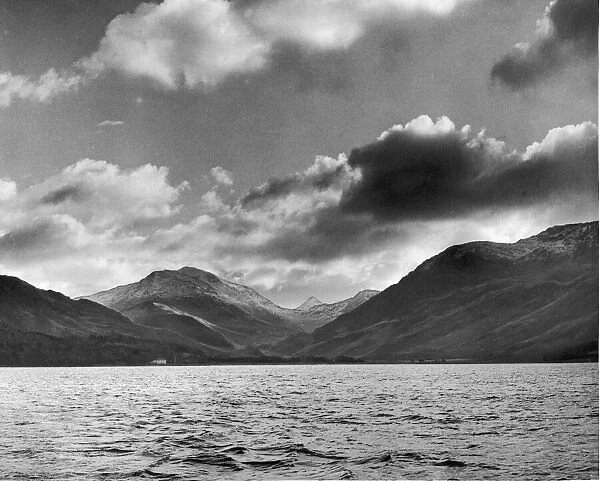 A view looking over Loch Nevis on to Knoydart Hills