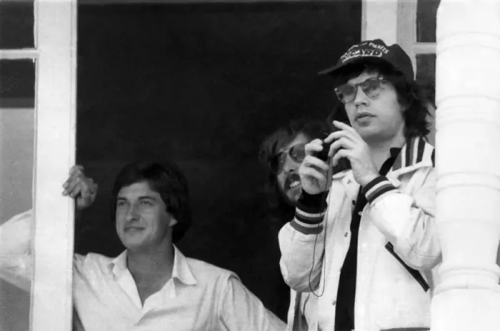 Framed Print : A View from the Pavillion. The Rolling Stones, Mick Jagger, an ardent cricket fan Framed Print : A View from the Pavillion. The Rolling Stones, Mick Jagger, an ardent cricket fan