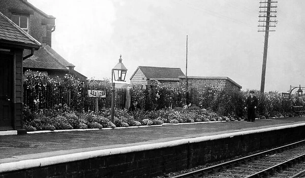 A view of Plessey Railway Station on 13th September, 1939