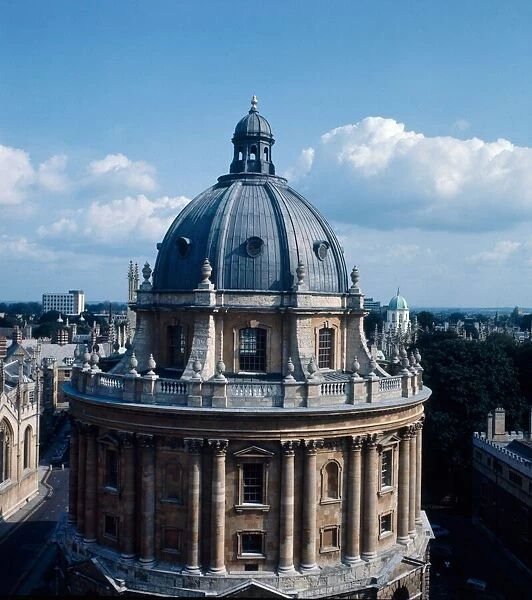 A view of Radcliffe camera in Oxford, 1973