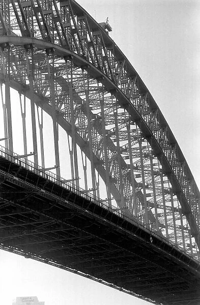 View of Sydney Harbour Bridge in New South Wales, Australia