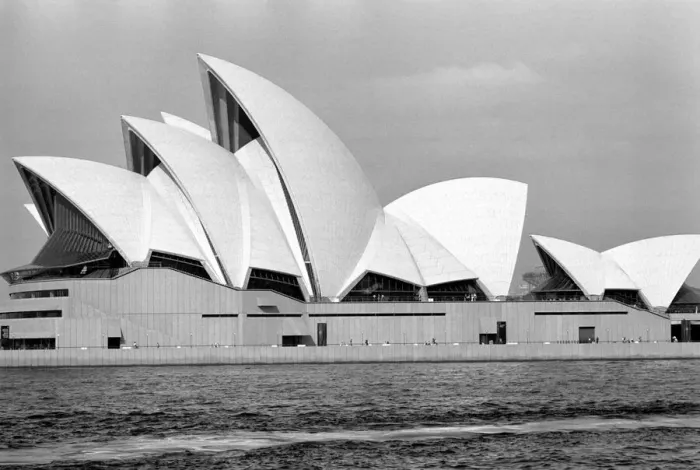Framed Print : View of Sydney Opera House in New South Wales, Australia Framed Print : View of Sydney Opera House in New South Wales, Australia