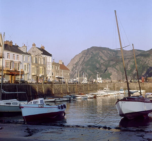 View of the town of Ilfracombe on the North Devon coast