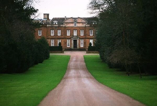 The view to Upton House near Ratley, Warwickshire