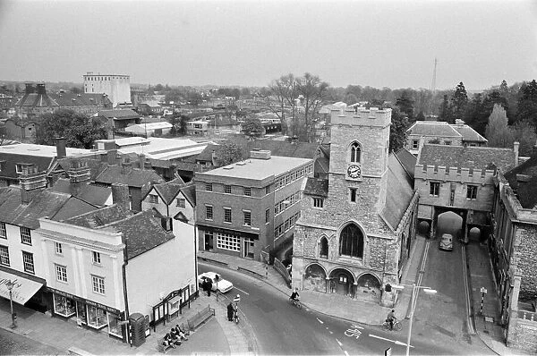 Views of Abingdon, Oxfordshire (formerly Berkshire). 26th April 1967