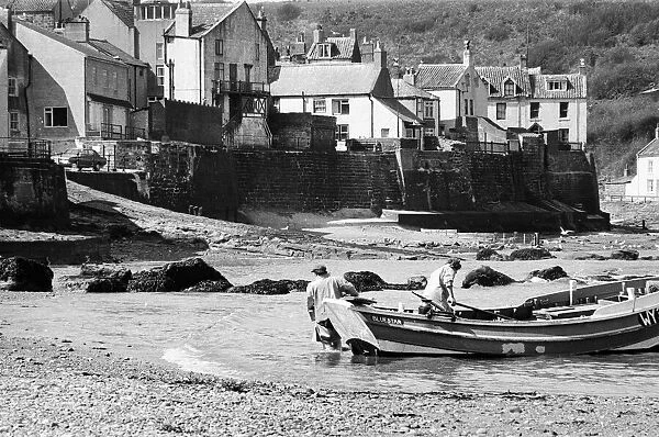 Views of Staithes, North Yorkshire. 1972