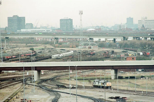 Views. Thornby Rail Depot. 31st March 1995. Feature, Graystone White & Sparrow