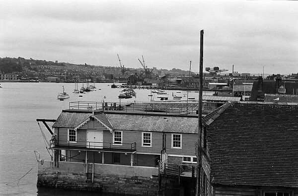 Views of West Cowes, Isle of Wight. 11th August 1958