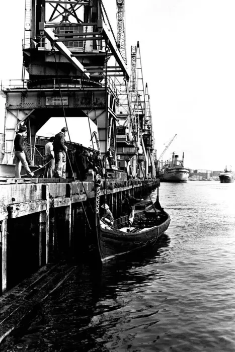 Framed Print : A Viking longboat arriving on the river Tyne for the Newcastle Regatta in July 1980 Framed Print : A Viking longboat arriving on the river Tyne for the Newcastle Regatta in July 1980