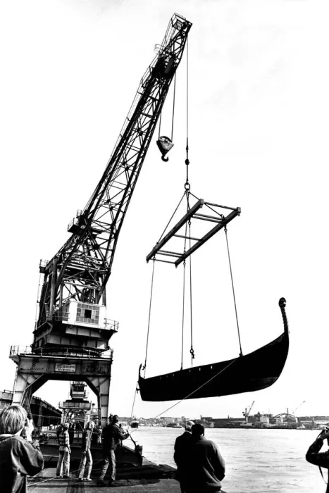 Framed Print : A Viking longboat arriving on the river Tyne for the Newcastle Regatta in July 1980 Framed Print : A Viking longboat arriving on the river Tyne for the Newcastle Regatta in July 1980