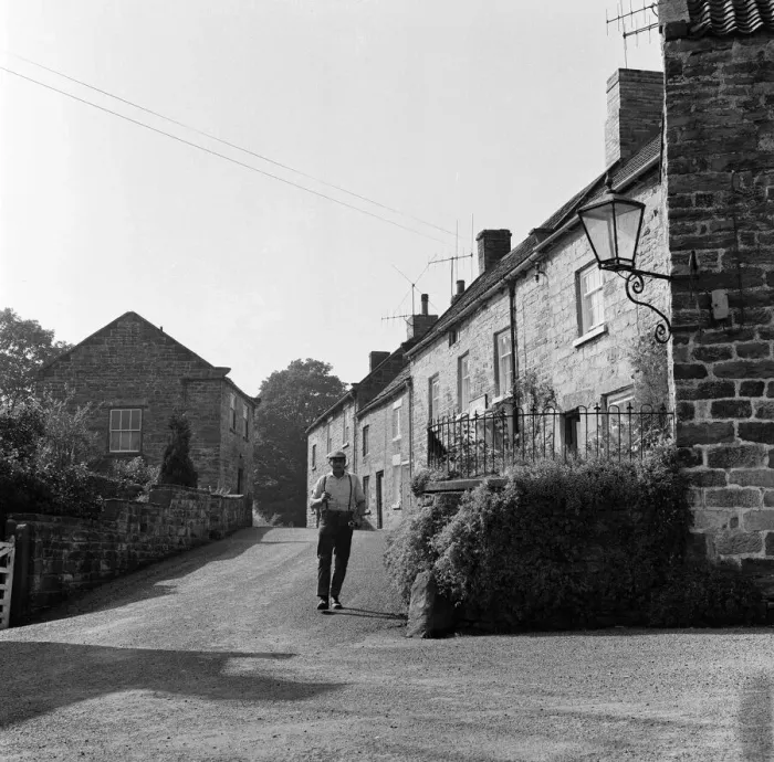 Framed Print : Village scenes in Hornby in Hambleton, North Yorkshire. 1971 Framed Print : Village scenes in Hornby in Hambleton, North Yorkshire. 1971