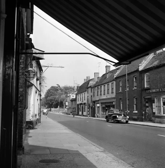 Framed Print : Villagers of Royston, Hertfordshire, are up in arms because of a rearrangement of county