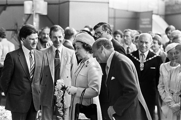 The visit to Liverpool of Her Majesty Queen Elizabeth II and Prince Philip