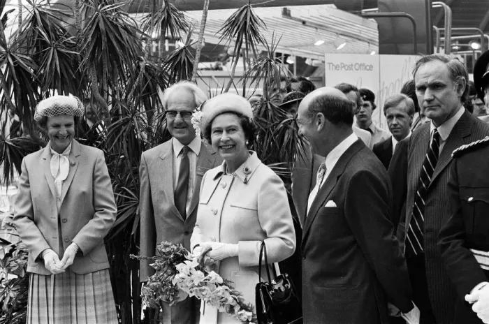 Framed Print : The visit to Liverpool of Her Majesty Queen Elizabeth II and Prince Philip