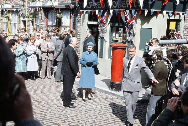 Visit by her Majesty Queen Elizabeth II and her husband Prince Philip, Duke of Edinburgh