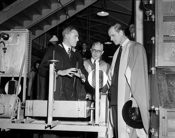 Framed Print : The visit to the University of Cambridge by the Duke of Edinburgh was enriched Framed Print : The visit to the University of Cambridge by the Duke of Edinburgh was enriched