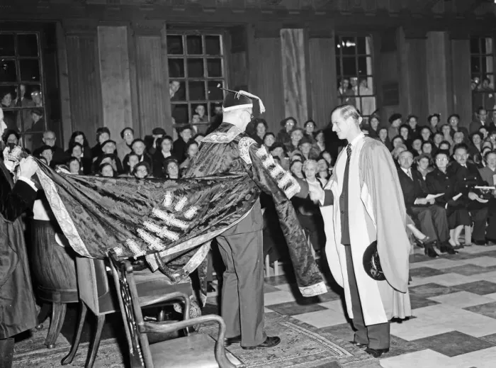 Framed Print : The visit to the University of Cambridge by the Duke of Edinburgh was enriched Framed Print : The visit to the University of Cambridge by the Duke of Edinburgh was enriched